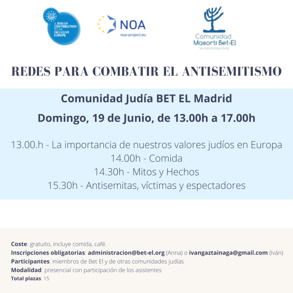 Redes para combatir el antisemitismo